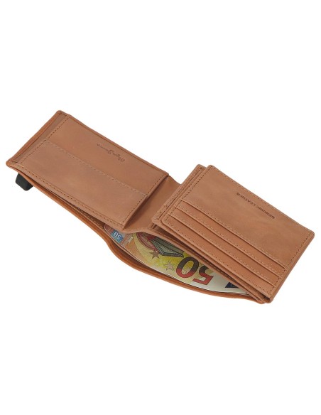 7863936 BILLETERO C/GOMA PJL CRACKER CAMEL 7863936 BILLETERO C/GOMA PJL CRACKER CAMEL