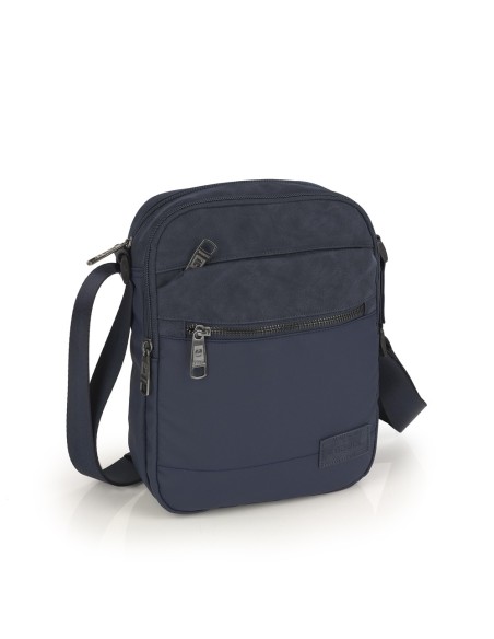 Bolso Bandolera Doble Ipad Hombre Gabol Clark Bolsos Homb...