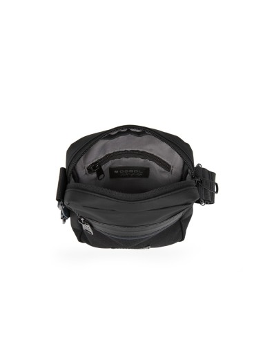 Bolso Bandolera Hombre Gabol Darek Negro Bolsos Hombre | ...