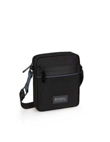 Bolso Bandolera Hombre Gabol Darek Negro Bolsos Hombre | ...