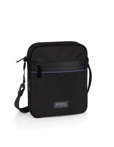 Bolso Bandolera Hombre Gabol Darek Negro Bolsos Hombre | ...