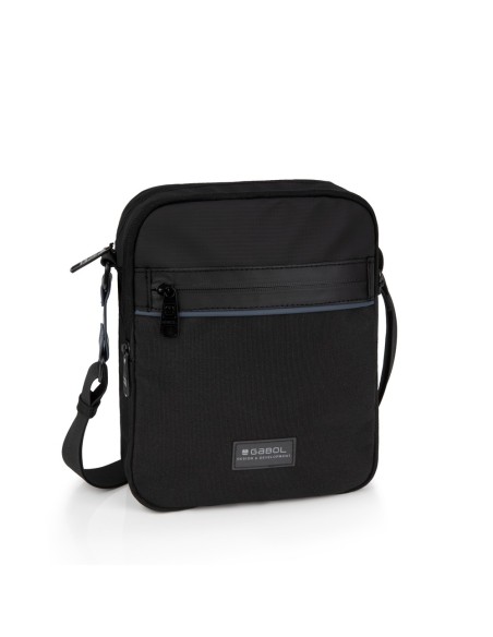 Bolso Bandolera Hombre Gabol Darek Negro Bolsos Hombre | ...