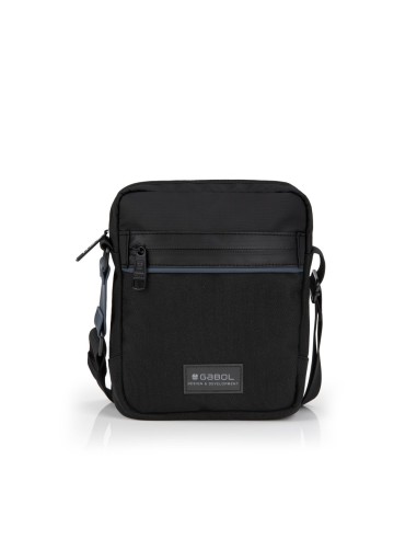 Bolso Bandolera Hombre Gabol Darek Negro Bolsos Hombre | ...