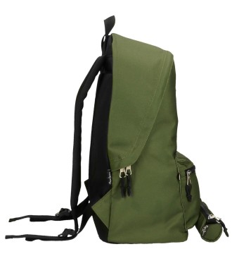 63392A4 MOCHILA PORTAORDENADOR + PORTATODO PJL ARIS EVERGREE 2