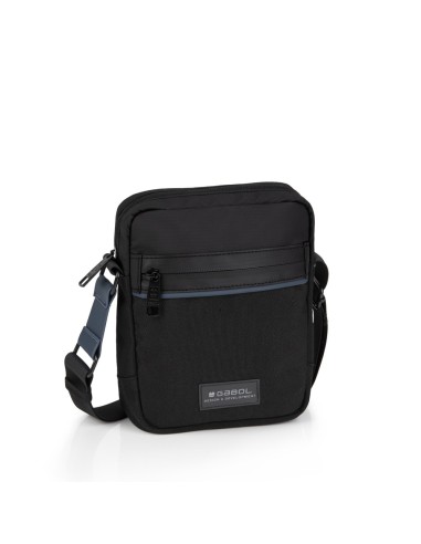 Bolso Bandolera Hombre Gabol Darek Negro Bolsos Hombre | ...