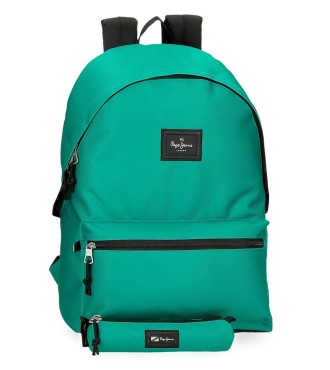 63392C6 MOCHILA PORTAORDENADOR + PORTATODO PJL ARIS EVERGREE