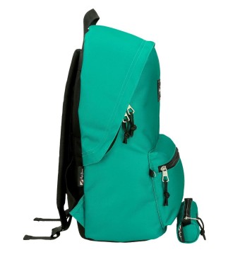 63392C6 MOCHILA PORTAORDENADOR + PORTATODO PJL ARIS EVERGREE 2