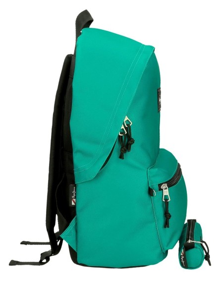 63392C6 MOCHILA PORTAORDENADOR + PORTATODO PJL ARIS EVERGREE