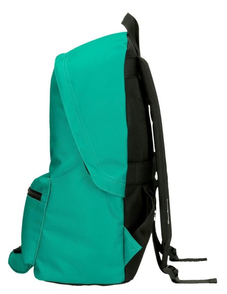 63392C6 MOCHILA PORTAORDENADOR + PORTATODO PJL ARIS EVERGREE