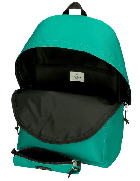 63392C6 MOCHILA PORTAORDENADOR + PORTATODO PJL ARIS EVERGREE