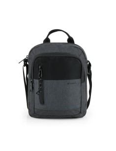 Bolso Bandolera Doble Hombre Gabol Liam Gris Bolsos Hombr...