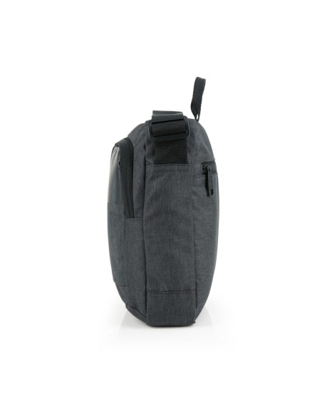 Bolso Bandolera Doble Hombre Gabol Liam Gris Bolsos Hombr...