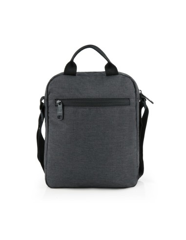 Bolso Bandolera Doble Hombre Gabol Liam Gris Bolsos Hombr...