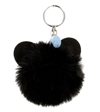 9580221 LLAVERO POMPÓN NEGRO 2