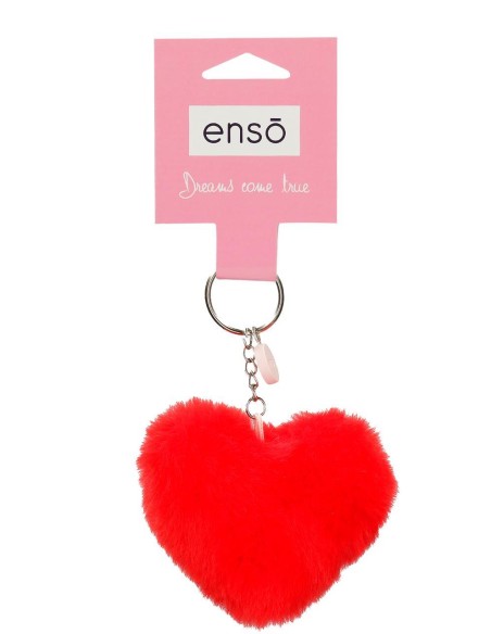 9580222 LLAVERO POMPÓN CORAZON ROJO 9580222 LLAVERO POMPÓN CORAZON ROJO