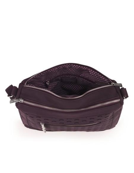 Bolso Bandolera Doble Compartimento Mujer Thais Gabol Bol...