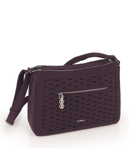 Bolso Bandolera Doble Compartimento Mujer Thais Gabol Bol...