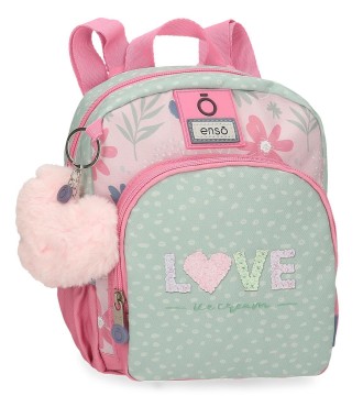 9562021 MOCHILA 23CM.ENSO LOVE ICE CREAM