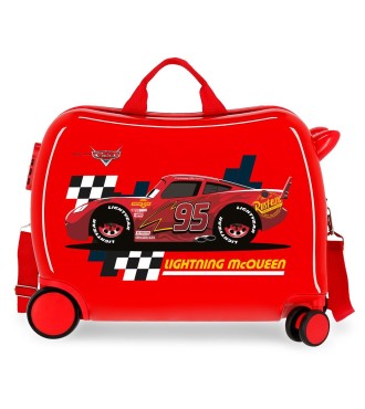 2049822 MALETA INF.ABS 4R.LIGHTNING MCQUEEN ROJO