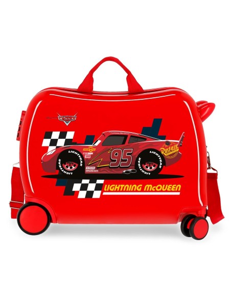 2049822 MALETA INF.ABS 4R.LIGHTNING MCQUEEN ROJO