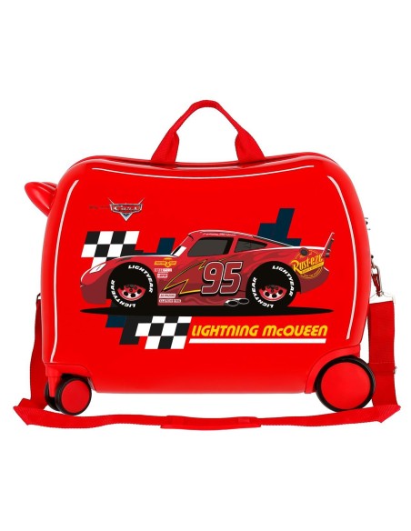 2049822 MALETA INF.ABS 4R.LIGHTNING MCQUEEN ROJO