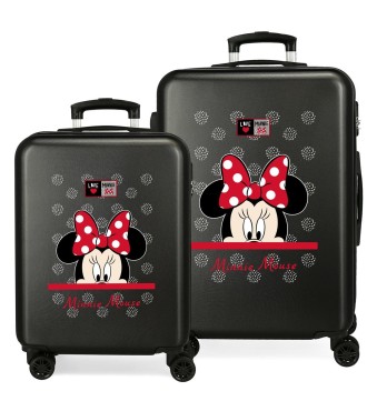 2161921 SET/2 TROLLEY  ABS 55-68CM.4R.MY PRETTY BOW MINNIE