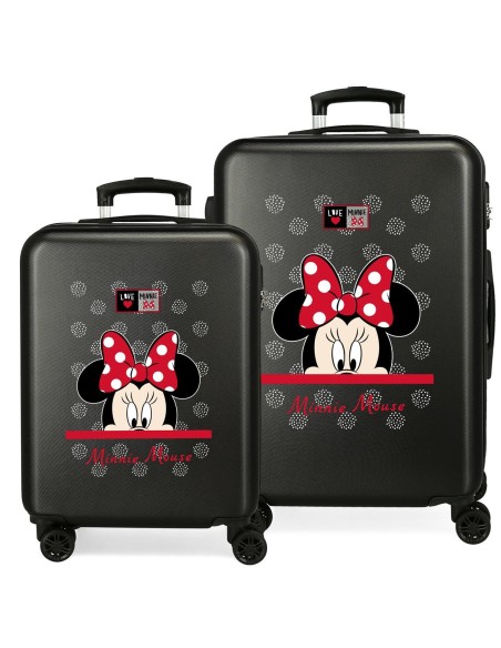 2161921 SET/2 TROLLEY  ABS 55-68CM.4R.MY PRETTY BOW MINNIE 2161921 SET/2 TROLLEY  ABS 55-68CM.4R.MY PRETTY BOW MINNIE