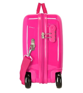2189821 MALETA INF.ABS 4R.ARCOIRIS MOVOM ALWAYS SMILE FUCSIA 2