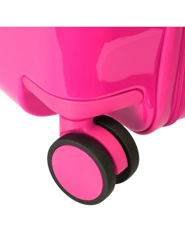 2189821 MALETA INF.ABS 4R.ARCOIRIS MOVOM ALWAYS SMILE FUCSIA