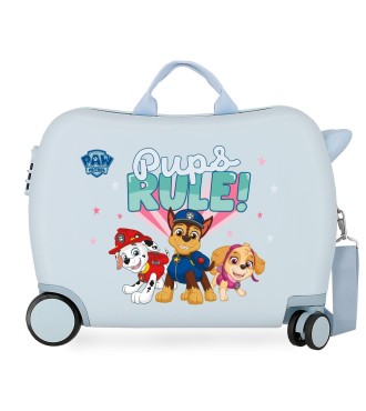 2199827 MALETA INF.ABS 4R. PAW PATROL PUPS RULE AZUL CLARO