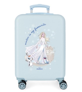 2311421 TROLLEY ABS 55CM.4R. FROZEN WINTER IS MY FAVOURITE