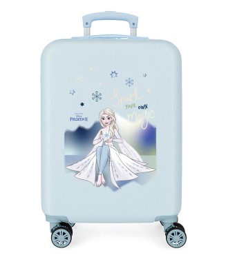 2311422 TROLLEY ABS 55CM.4R. FROZEN SPARK YOUR OWN MAGIC