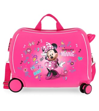23398E1 MALETA INF.ABS 4R.MINNIE STICKERS