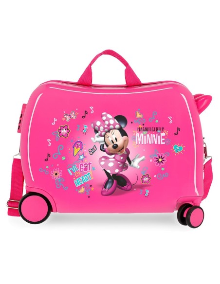 23398E1 MALETA INF.ABS 4R.MINNIE STICKERS