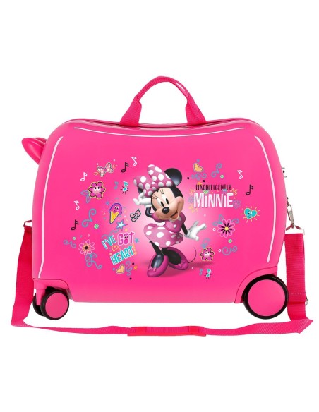 23398E1 MALETA INF.ABS 4R.MINNIE STICKERS