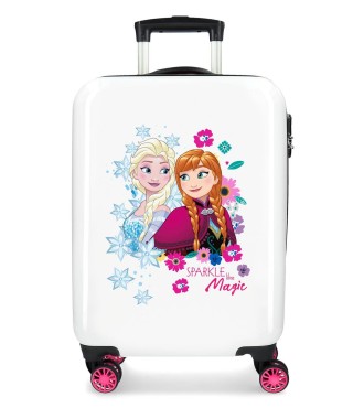 2421461 TROLLEY ABS 55CM.4R.SPARKLE LIKE MAGIC FROZEN