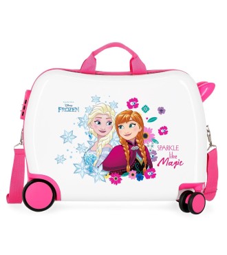 2429861 MALETA INF.ABS.4R.MULTI.SPARKLE LIKE MAGIC FROZEN