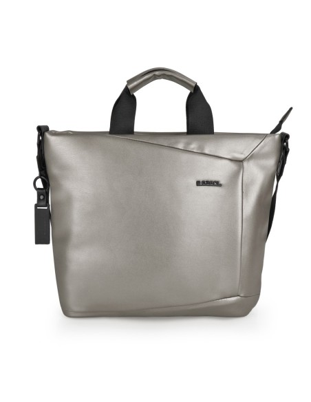 Bolso Doble Asa Corta Mujer Gabol Megan Champán Bolsos Mu...