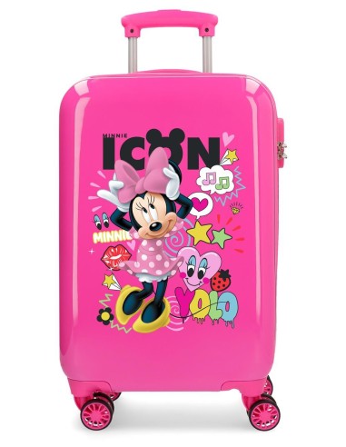 2561461 TROLLEY ABS 55CM.4R.ENJOY MINNIE ICON