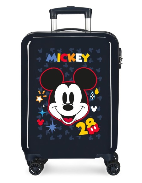 2621722 TROLLEY ABS 55CM.4R MICKEY GET MOVING MARINO