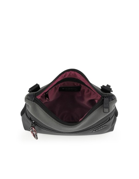 Bolso Bandolera Pequeña Mujer Gabol Nicole Negro Bolsos M...