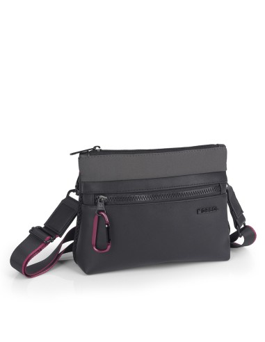 Bolso Bandolera Pequeña Mujer Gabol Nicole Negro Bolsos M...