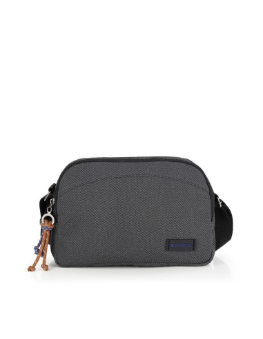 Bolso Bandolera Pequeña Mujer Gabol Salma Gris Bolsos Muj...
