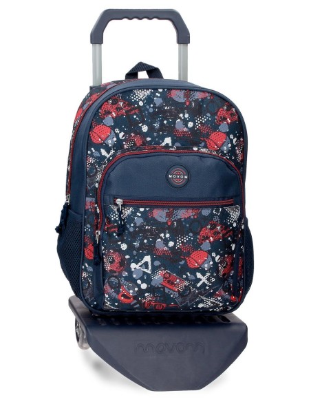 27622T1 MOCHILA ADAP. 38CM C/CARRO MOVOM FREE TIME