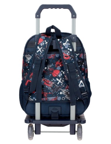 27622T1 MOCHILA ADAP. 38CM C/CARRO MOVOM FREE TIME