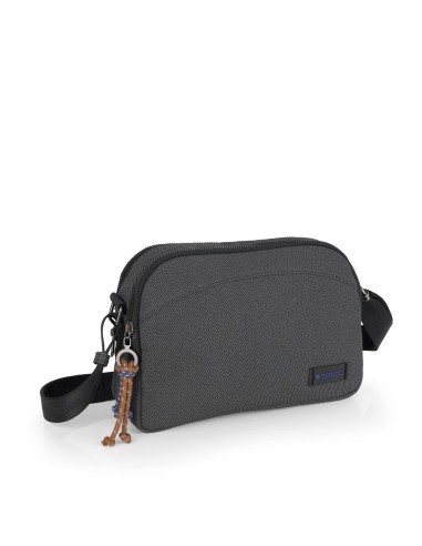 Bolso Bandolera Pequeña Mujer Gabol Salma Gris Bolsos Muj...