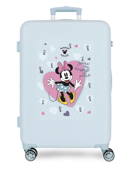 2791221 TROLLEY ABS 65CM.4R. MINNIE MY HAPPY PLACE