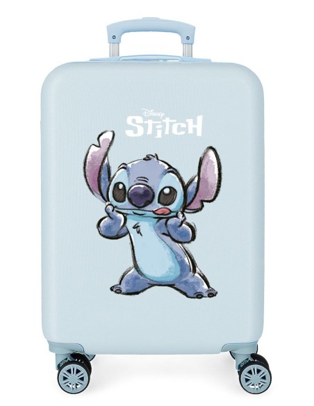 2911721 TROLLEY ABS 55CM.4R. STITCH MAKE A FACE