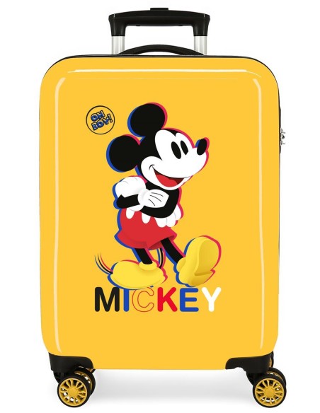 2921722 TROLLEY ABS 55CM.4R. MICKEY 3D OCRE 2921722 TROLLEY ABS 55CM.4R. MICKEY 3D OCRE