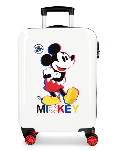 2921723 TROLLEY ABS 55CM.4R. MICKEY 3D BLANCO 2921723 TROLLEY ABS 55CM.4R. MICKEY 3D BLANCO
